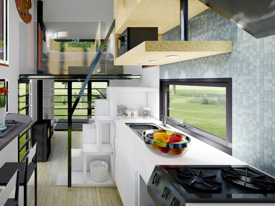 Natura one-bedroom tiny home