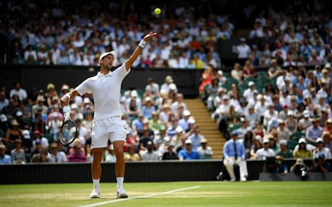 Djokovic - Credit: GETTY IMAGES