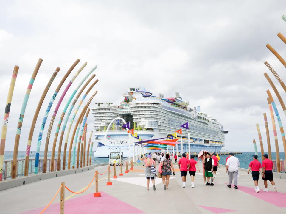 Icon of the Seas at Perfect Day at CocoCay