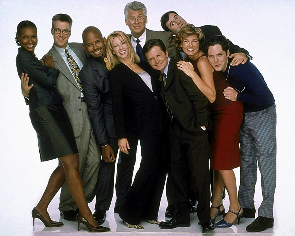 Ruck, second from left, was one of the many popular cast members of 