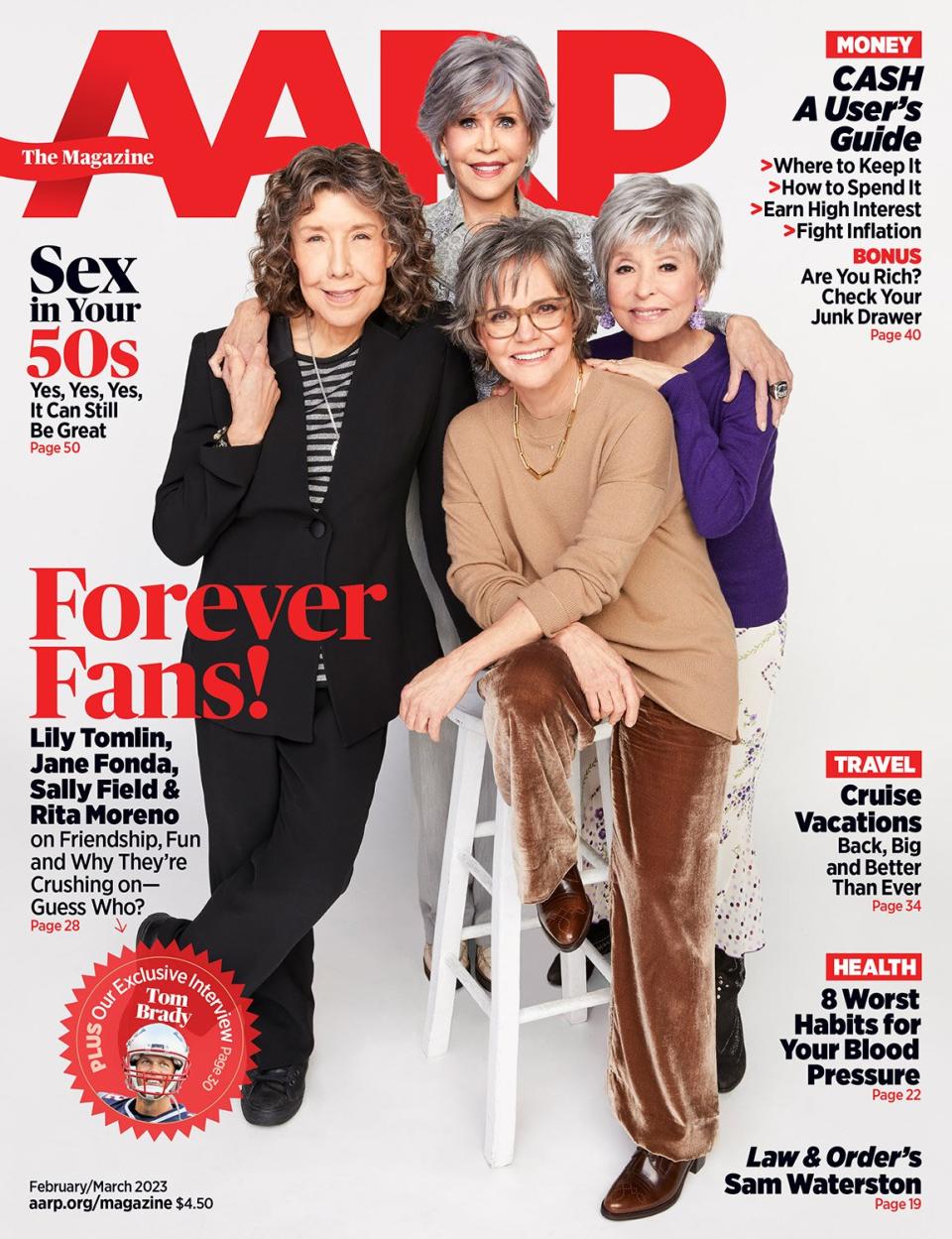 AARP Magazine exclusive: Jane Fonda Says Katherine Hepburn 'Intimidated' Her When Working Together: I 'Try to Do the Opposite'