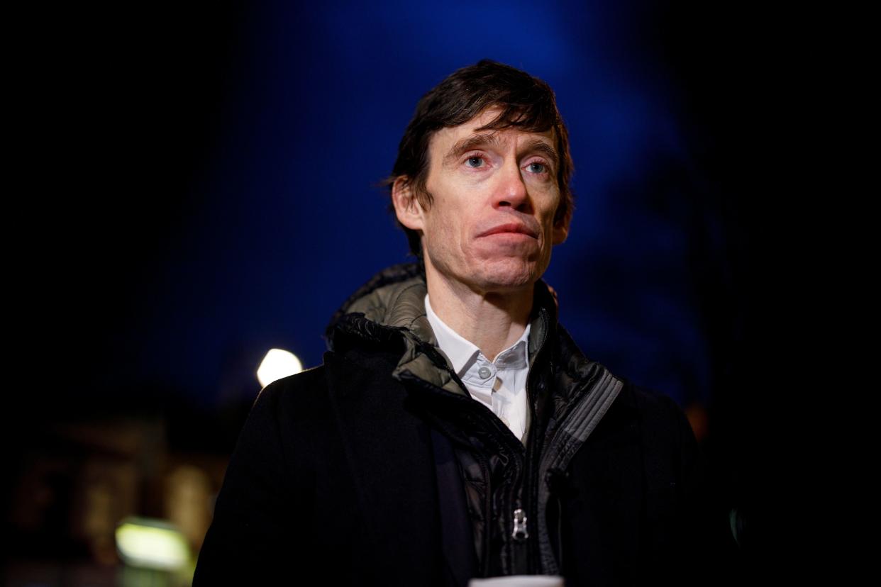 Rory Stewart, independent candidate for Mayor of London in the upcoming 2020 election, speaks to AFP during a campaigning event in Highgate, north London on February 25, 2020. - Two decades ago, Rory Stewart walked across Afghanistan, staying with locals along the way. Now he is deploying the same approach to his bid to become mayor of London. (Photo by TOLGA AKMEN / AFP) / TO GO WITH AFP STORY BY ALICE RITCHIE (Photo by TOLGA AKMEN/AFP via Getty Images)