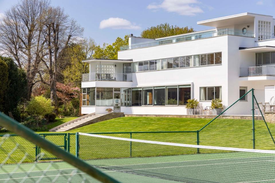 The house was originally built in 1937 in the Bauhaus style (Strutt & Parker)