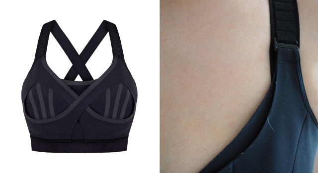 Ex M&S Black Grey High Impact Sports Bra – Afford The Style