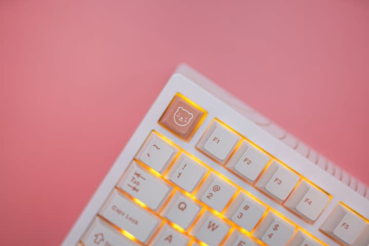 The escape key on the Meletrix Boog75 keyboard.