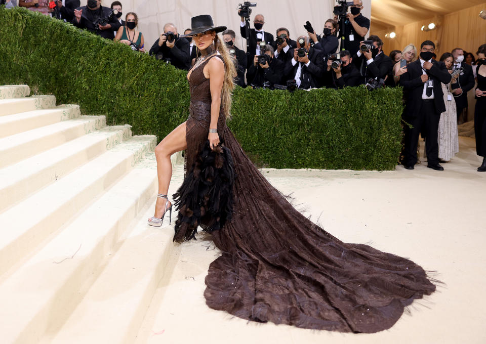 Jennifer Lopez 2021 Met Gala  (John Shearer / WireImage)