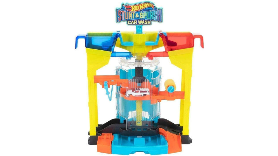 Hot Wheels Car Wash Playset. (Photo: Amazon SG)