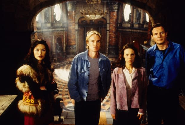 Catherine Zeta-Jones, Owen Wilson, Lili Taylor and Liam Neeson in "The Haunting" (1999)<p>Universal Pictures</p>