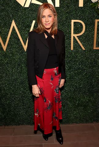 <p>Jesse Grant/Getty Images</p> Jennifer Aniston attended the AFI Awards