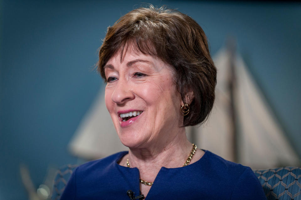 Behind the scenes of Katie Couric’s interview with Sen. Susan Collins