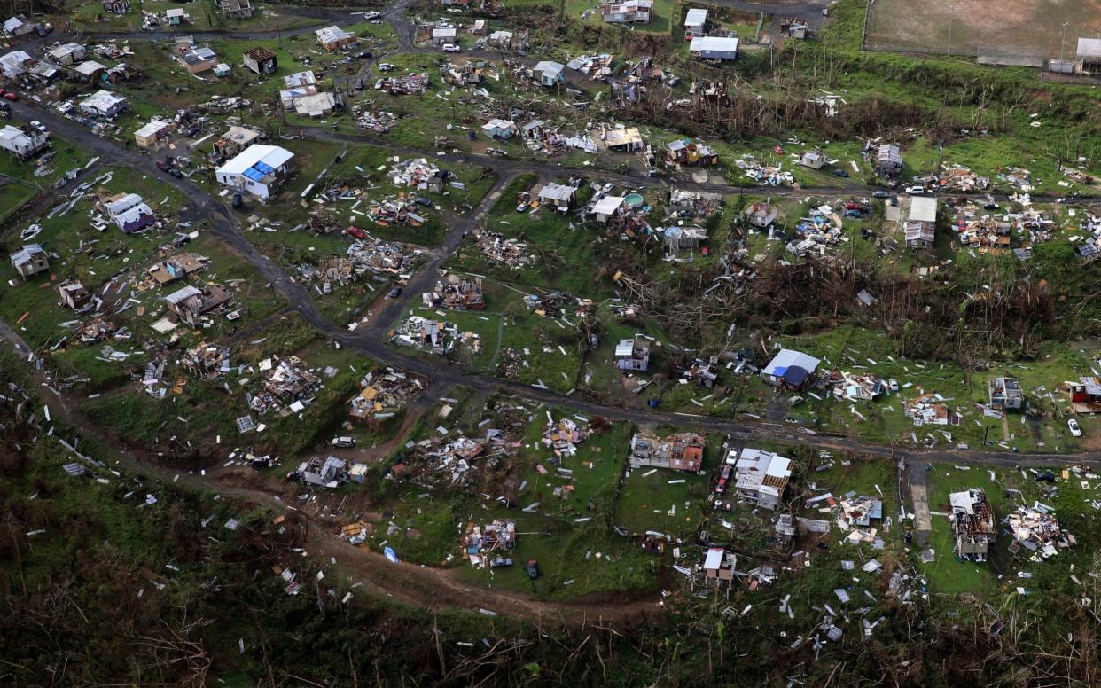 The aftermath of Hurricane Maria - AP