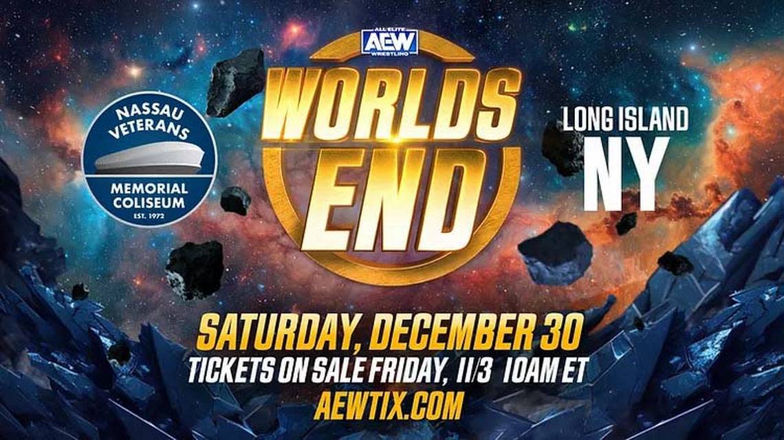 AEW Worlds End PPV is Saturday, Dec. 30 from Long Island.