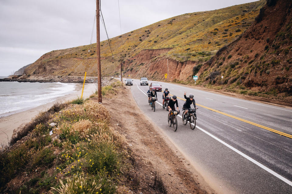 My rally family of the 2023 Rapha Yomp Rally