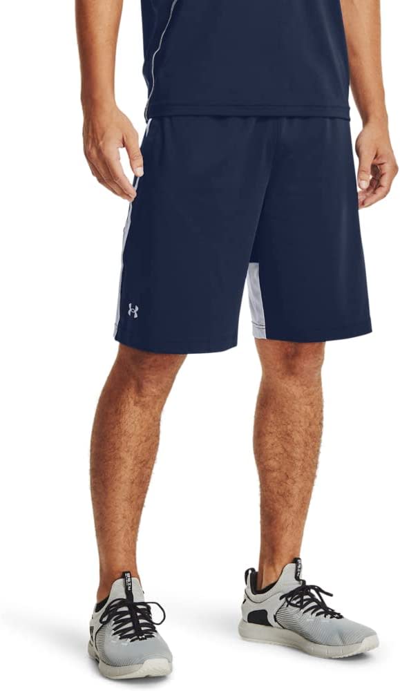 blue workout shorts under armour