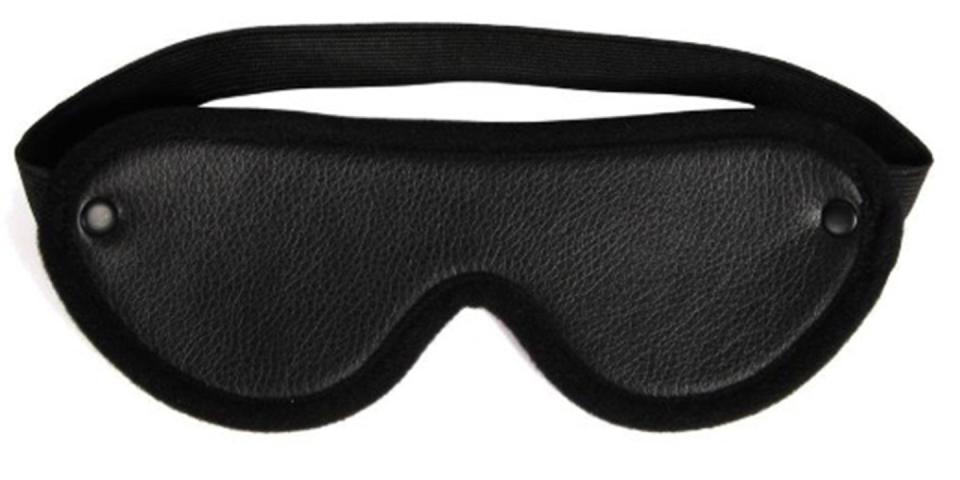 Cheap sex toys - Bondage Boutique Faux Leather Blindfold