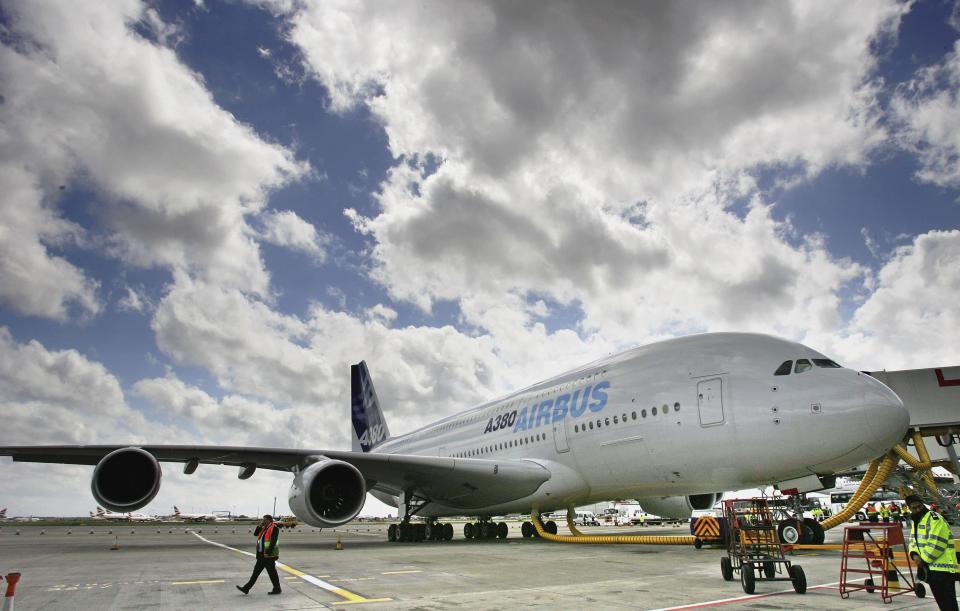 The A380 was launched to much fanfare in 2005 with commentators declaring it the future of aviation - 2006 Getty Images