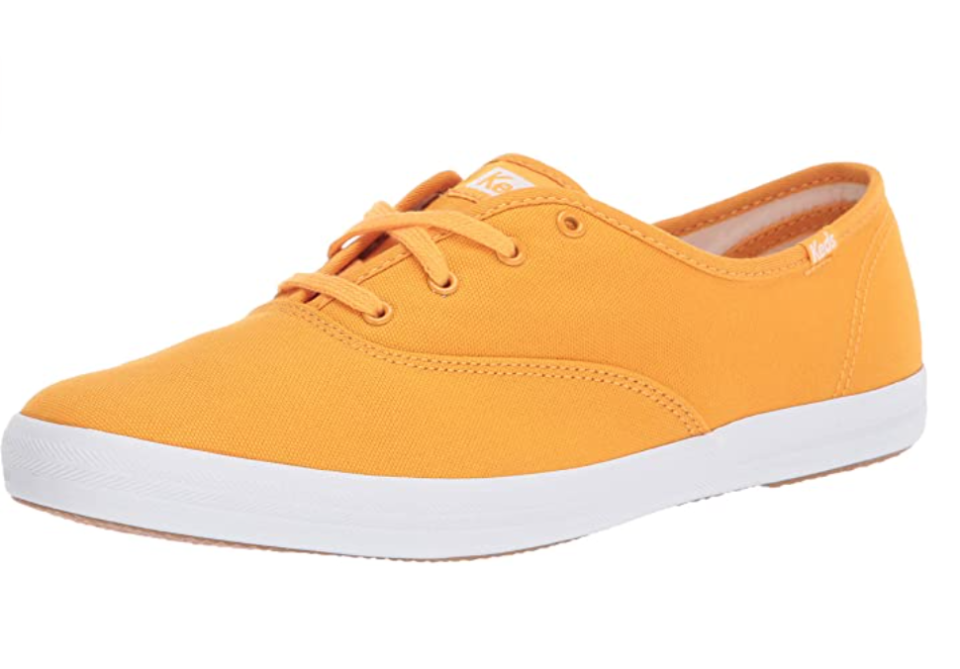 Keds Womens Champion Seasonal Solids Fashion Sneakers. Image via Amazon.