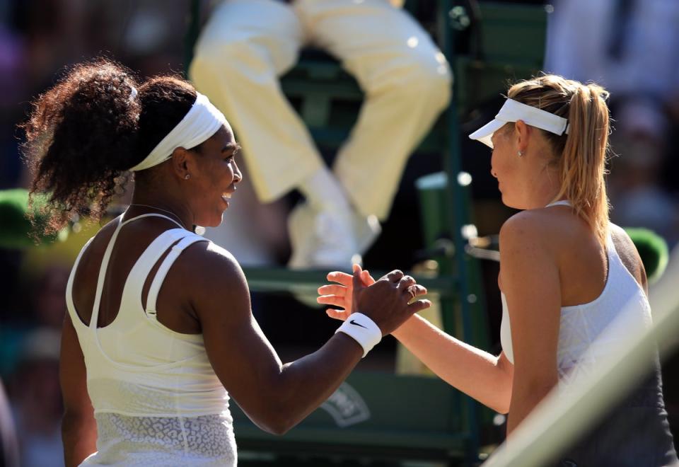 Serena Williams dominated her younger rivals, such as five-time major winner Maria Sharapova (Mike Egerton/PA) (PA Archive)