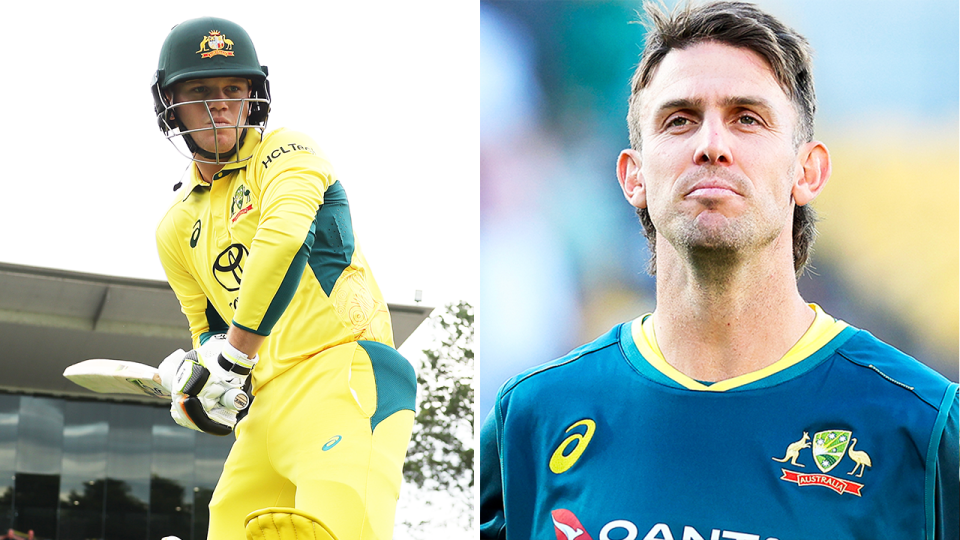Mitchell Marsh (pictured) has revealed why Jake Fraser-McGurk didn't make the T20 World Cup squad. (Getty Images)