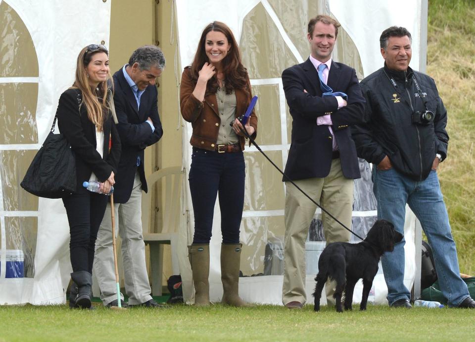 Catherine, Duchess of Cambridge aka Kate Middleton with her dog Lupo
at the Golden Metropolitan Polo Club Charity Cup held at Beaufort Polo Club
Tetbury, England - 17.06.12
**Not Available for Publication in France.  Available for Publication in the Rest of the World**
Credit Mandatory: Zak Hussein/WENN.com