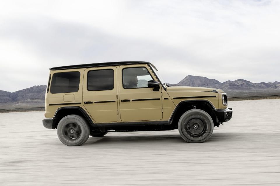 mercedes benz g 580 with eq technology press images