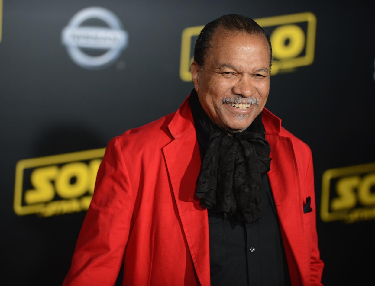 Billy Dee Williams attends the 2018 premiere of "Solo: A Star Wars Story." The actor argued performers should be able to wear blackface during a recent discussion with Bill Maher.