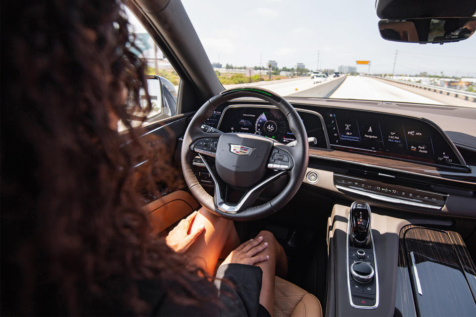 GM Super Cruise hands-free tech in a 2021 Cadillac Escalade