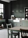 <p><strong>Whether it's a black, navy blue, <strong>charcoal grey</strong> or forest green <a href="https://www.housebeautiful.com/uk/decorate/kitchen/g423/best-kitchen-design-trends/" rel="nofollow noopener" target="_blank" data-ylk="slk:kitchen;elm:context_link;itc:0;sec:content-canvas" class="link ">kitchen</a>, darker kitchen colours will help to create a sleek and stylish space that the whole family will love. </strong></p><p>From paint to flooring, kitchen larders and even cabinets, get some inspiration from these dark kitchen design ideas to inspire your decorating choices today. There is something here for everyone to fall in love with. </p>