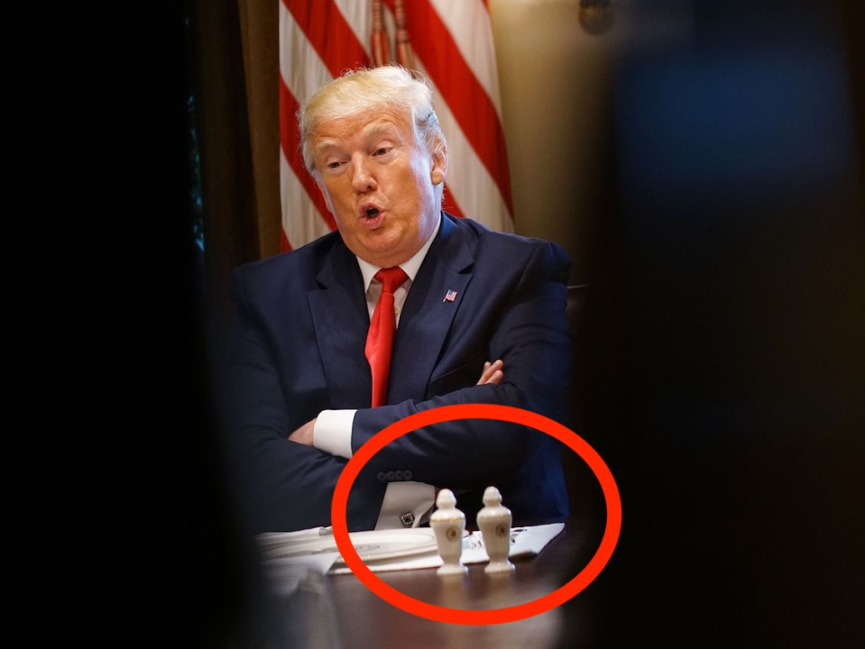 President Donald Trump speaks during a working lunch with governors on workforce freedom and mobility in the Cabinet Room of the White House in Washington, DC on June 13, 2019.