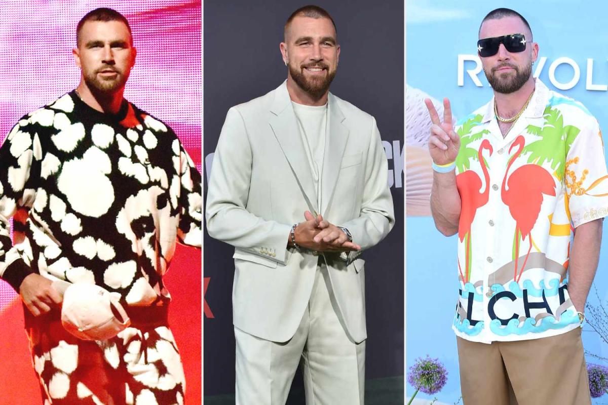 Travis Kelce's Knit Nike Outfit at The Match, Travis Kelce Is One of the  NFL's Best Dressed — See His Most Stylish Moments