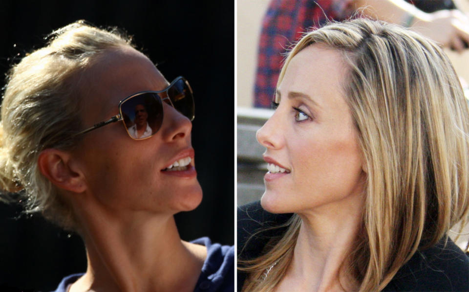 Zara Philips (li.) hat im “Grey`s Anatomy”-Star Kim Raver (sie spielte Teddy Altman) ihre Doppelgängerin gefunden. Sie könnten wirklich Zwillinge sein. 