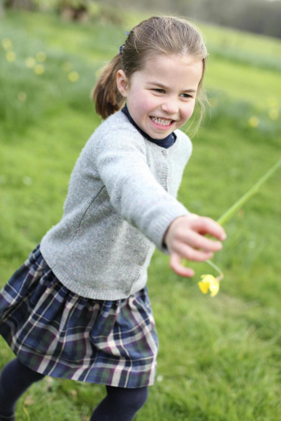 Princess Charlotte in 2019 (HRH The Duchess of Cambridge)