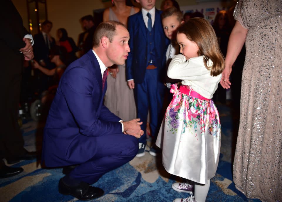 William was inspired by 5-year-old Suzie who saved her mum's life. Photo: Getty