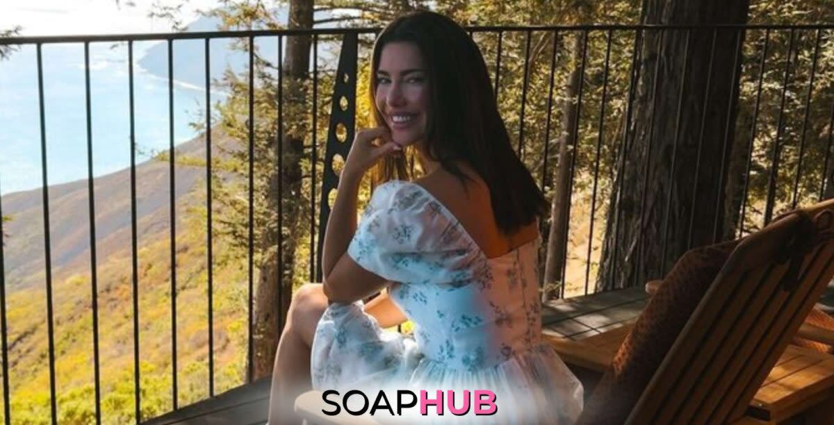 The Bold and the Beautiful's Jacqueline MacInnes Wood shared relaxing pics.