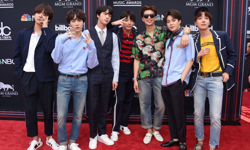 Le groupe BTS  - Lisa O'Connor - AFP