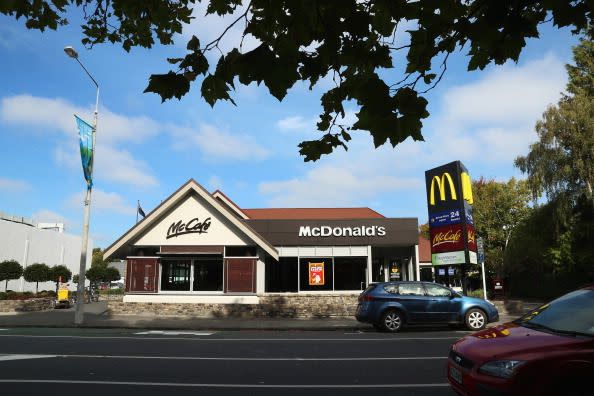 Merivale McDonalds on Papanui Road, in Christchurch.