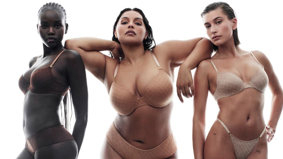 Adut Akech, Paloma Elsesser and Hailey Bieber are part of the all-star cast. - Courtesy Victoria's Secret