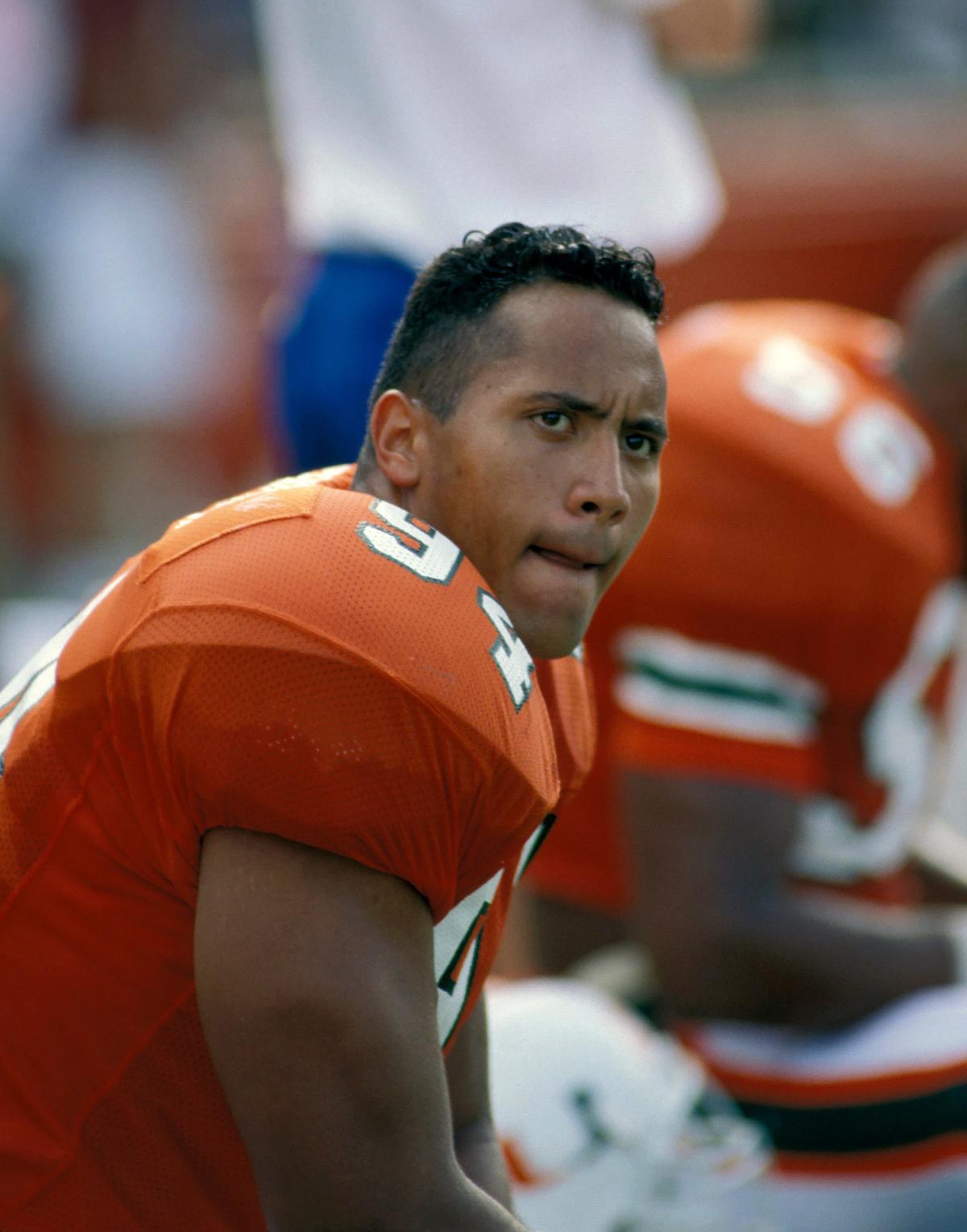 Dwayne 'The Rock' Johnson compares back-in-the-day look to Joe Burrow