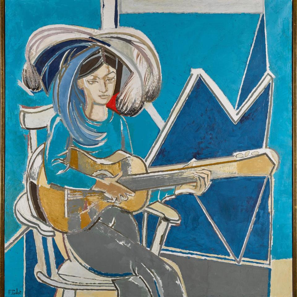 Françoise Gilot, Paloma à la Guitare (1965)  - Sotheby's