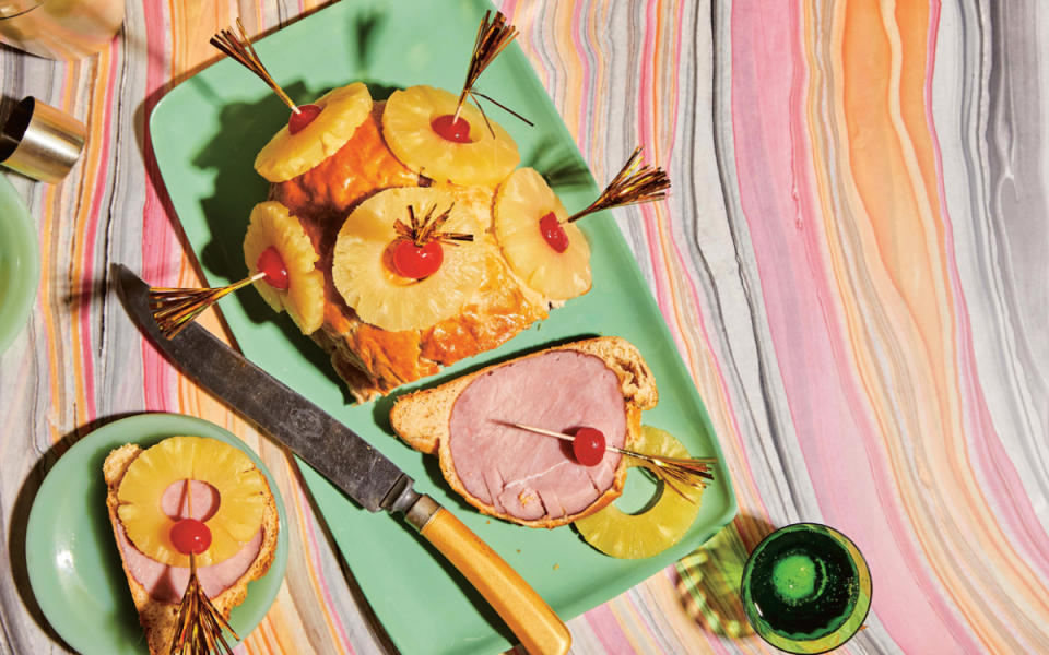 <p>Lauren Volo</p><p>This old-school twice-baked pastry-wrapped holiday ham is as fun to make as it is to serve.</p><p><strong>Get the recipe: <a href="/1305518/alison-ashton/tasty-pastry-wrapped-holiday-ham-with-cider-glaze/" data-ylk="slk:Pastry Wrapped Holiday Ham with Cider Glaze;elm:context_link;itc:0;sec:content-canvas" class="link ">Pastry Wrapped Holiday Ham with Cider Glaze</a></strong></p><p><strong>Related: 17 <a href="https://www.yahoo.com/lifestyle/50-best-leftover-ham-recipes-163245315.html" data-ylk="slk:Best Leftover Ham Recipes;elm:context_link;itc:0;sec:content-canvas;outcm:mb_qualified_link;_E:mb_qualified_link;ct:story;" class="link  yahoo-link">Best Leftover Ham Recipes</a></strong></p>