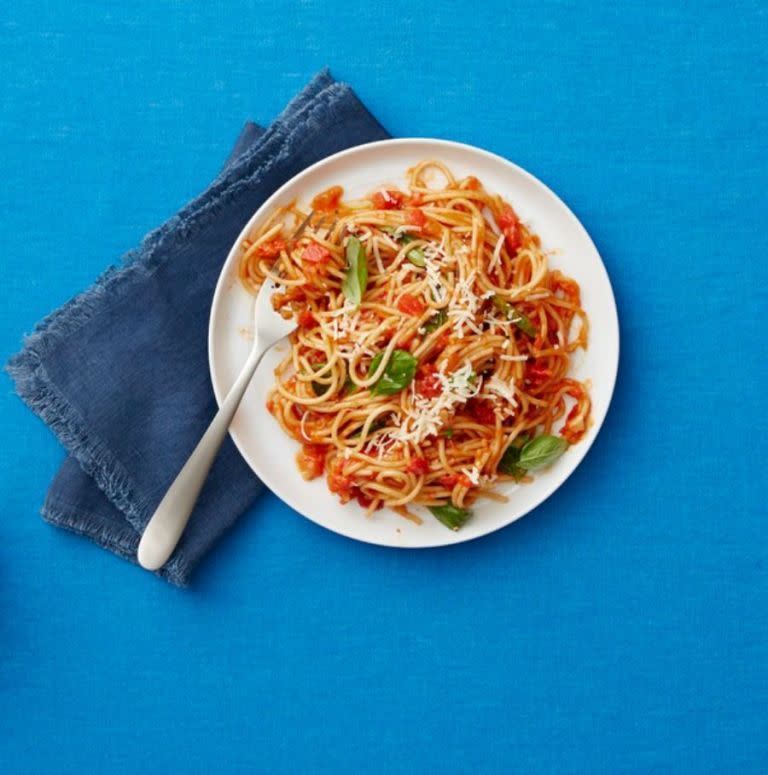 One-Pot Spaghetti Marinara