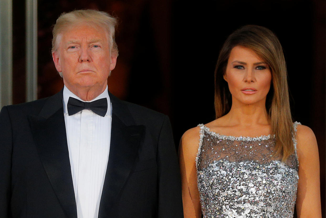 <em>Popular – Melania Trump is more popular than her husband Donald, according to YouGov (Picture: Reuters)</em>