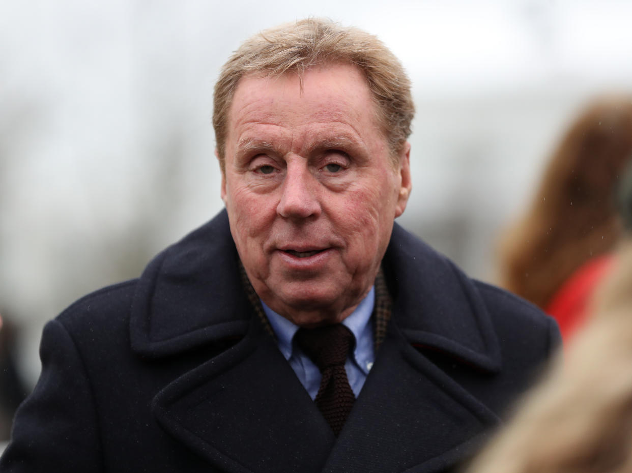 Harry Redknapp during Festival Trials Day at Cheltenham Racecourse. (Photo by David Davies/PA Images via Getty Images)