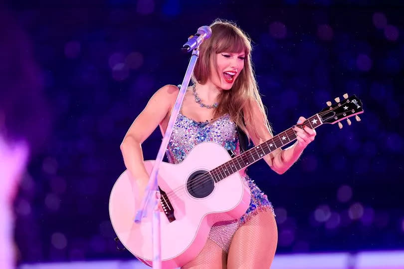 Taylor first unveiled her initial 16-song album at midnight on Friday