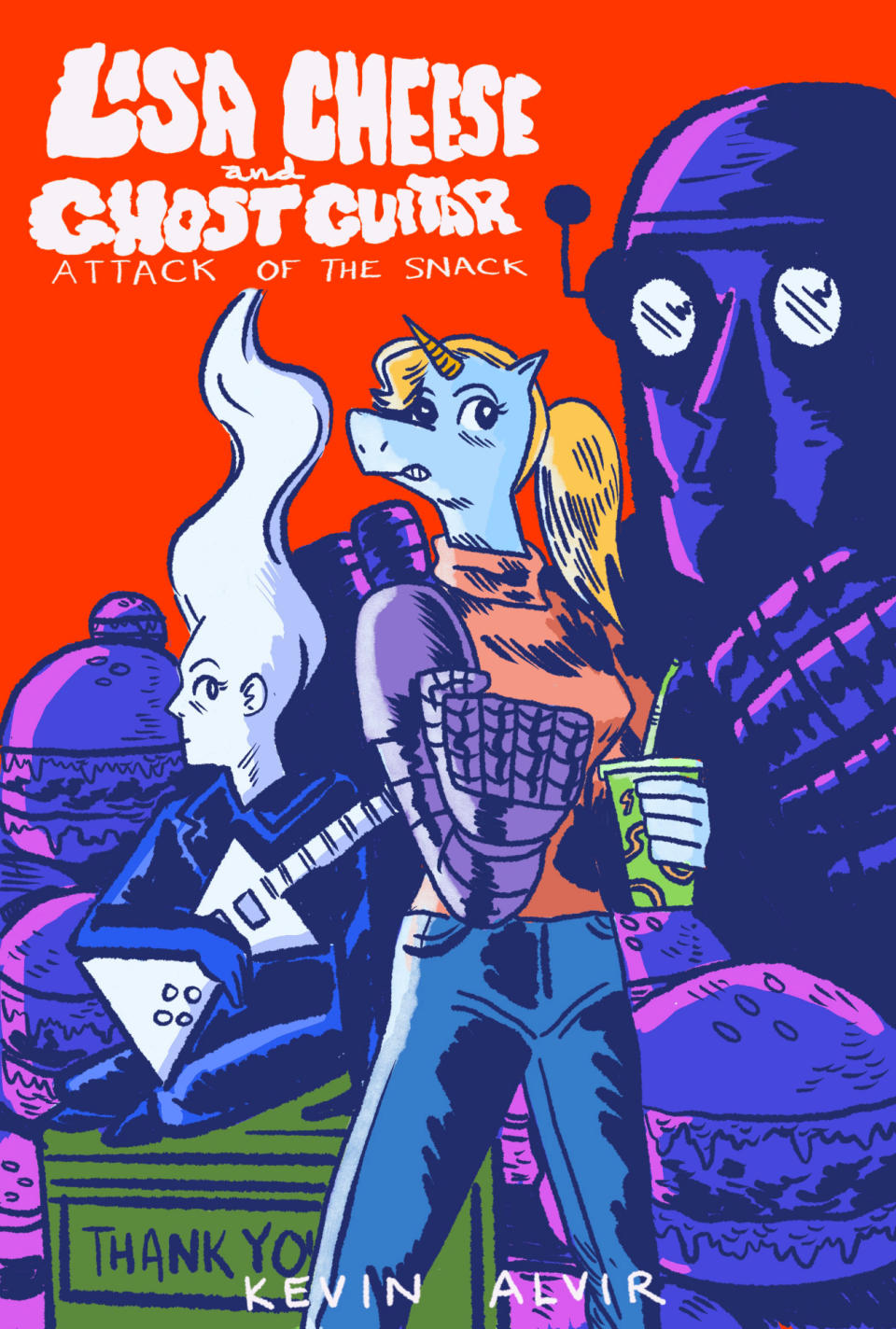 Lisa Cheese and the Ghost Guitar interior art