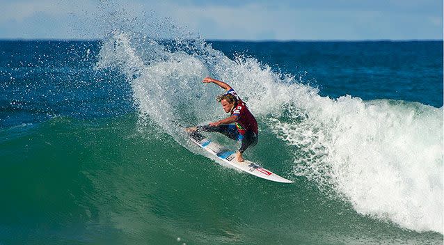 Surfer Jake Sylvester. Picture: 7 News