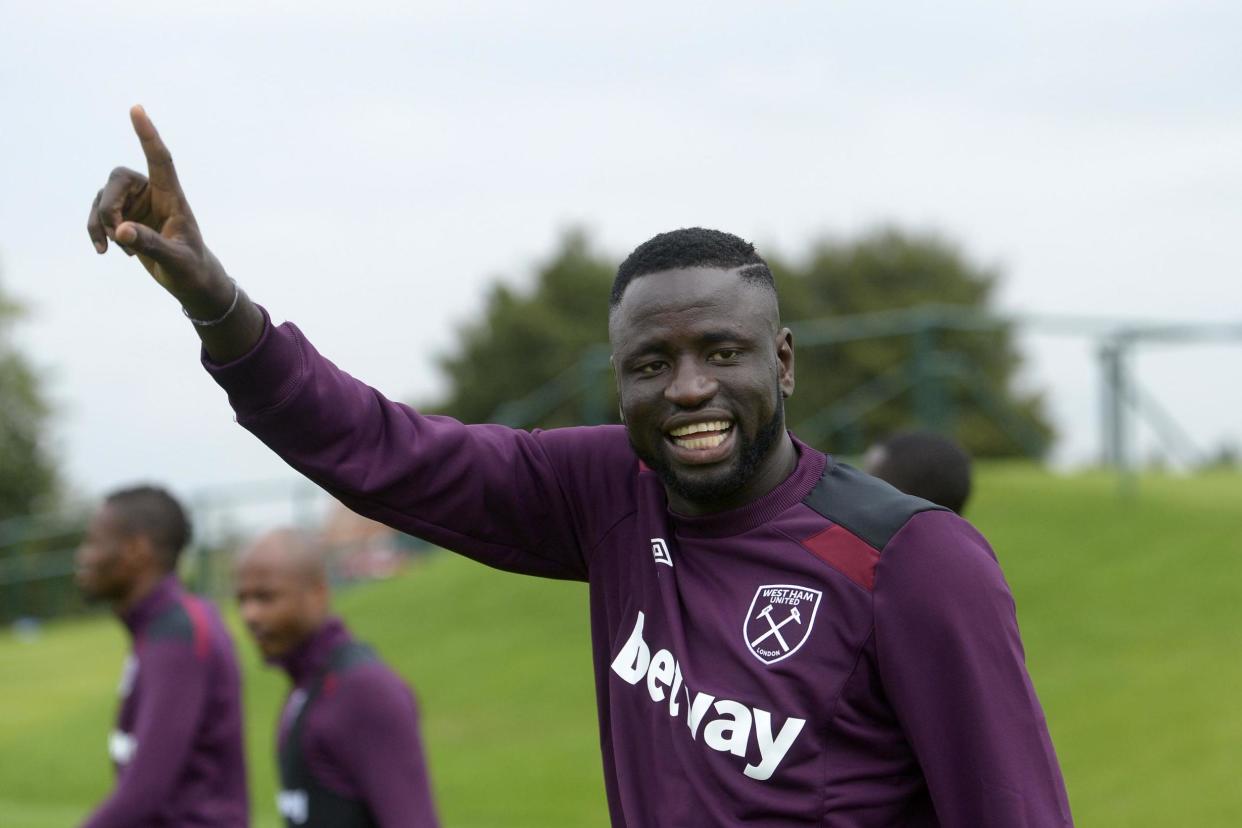 Cheikhou Kouyate: Arfa Griffiths/West Ham United via Getty Images