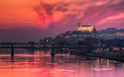 Beautiful Bratislava, the Slovakian capital - Credit: getty