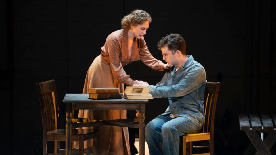 Micaela Diamond and Ben Platt in ‘Parade' (Joan Marcus)