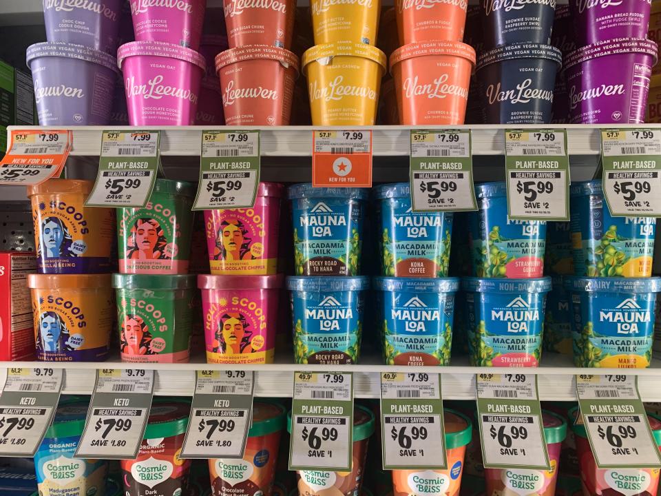 Ice cream for all! Sprouts Farmers Market has ice cream for all dietary needs.